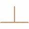 Ekena Millwork Portland Timber Gable Bracket, Western Red Cedar, 96"W x 56"H x 1 1/2"D x 3 1/2"F, 14/12 Pitch GBW096X56X0204POR00SWR - alternate 1